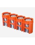C Cell Battery Caddies & Holders | Battery Storage Cases